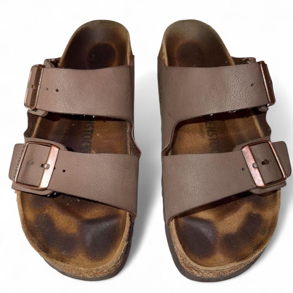Birkenstock Arizona Birkibuc Women's Sandals - Mocha US 39